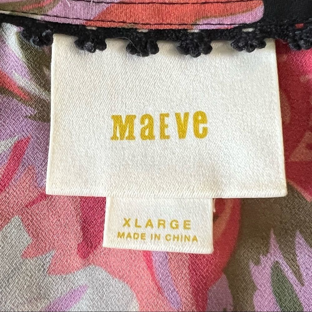 Anthropologie Maeve Violetta Floral Babydoll Dress -- XL - Picture 14 of 15